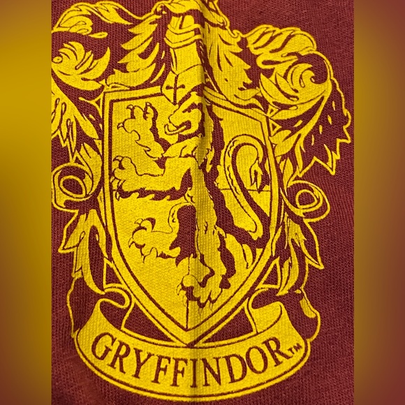 Harry Potter Gryffindor sleep-jersey XXL & 2 JK Rowling books - Picture 2 of 14